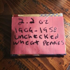 2.2 OZ UNCHECKED WHEAT pennies